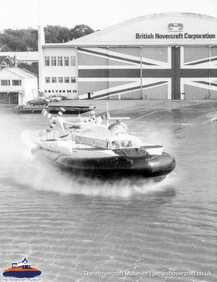 SRN6 Twin-prop (Mark 6) -  (credit: The <a href='http://www.hovercraft-museum.org/' target='_blank'>Hovercraft Museum Trust</a>).